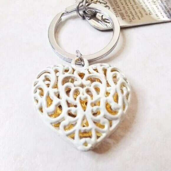 Heart Key Chain for Besties! Show your Love + Appreciation! Best Friend! Keyring - Picture 6 of 9
